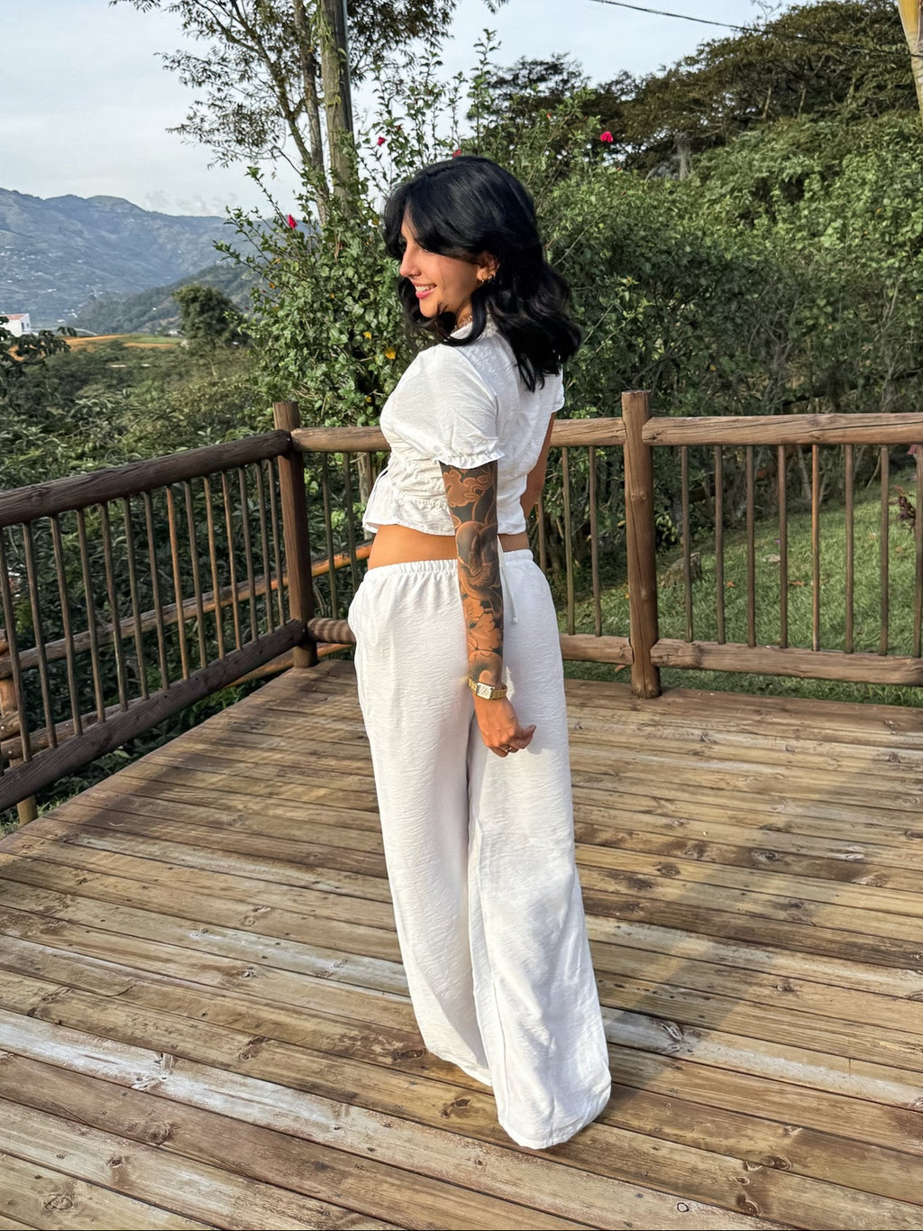 Pantalón Macarena Blanco